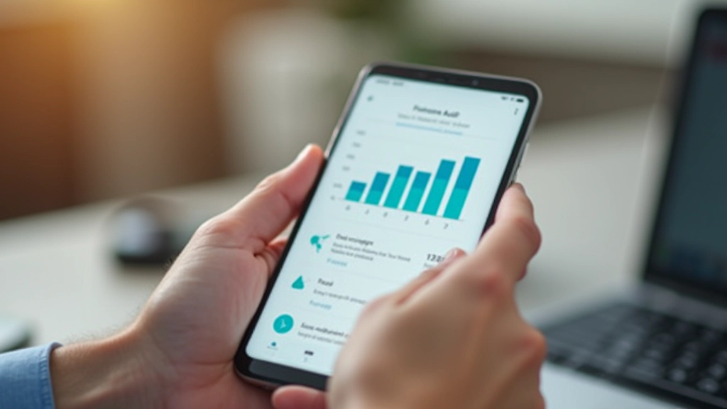 Smartphone z aplikacją do zarządzania subskrypcjami